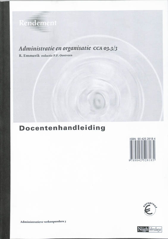 Achterkant van Docentenhandleiding