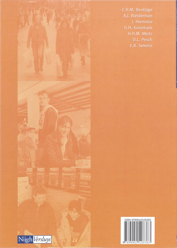 Achterkant van Antwoordenboek