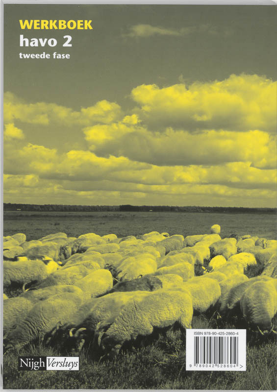 Achterkant van Werkboek