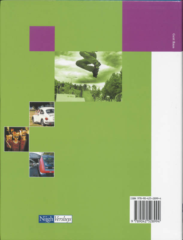 Achterkant van Tekstboek