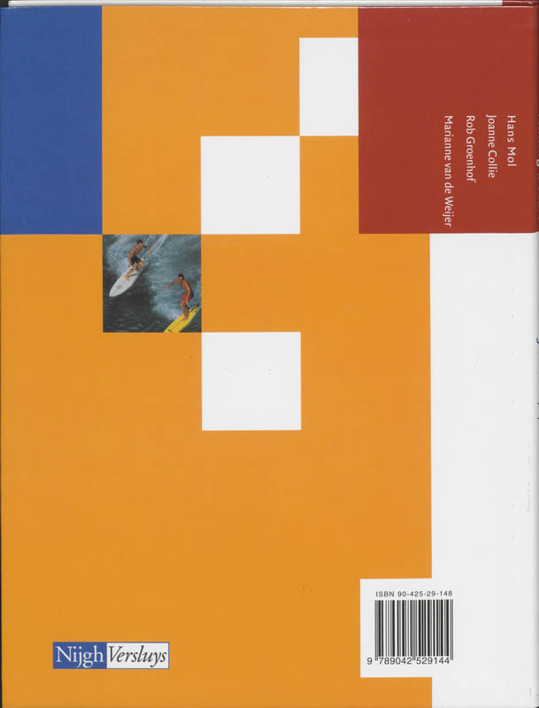 Achterkant van Tekstboek