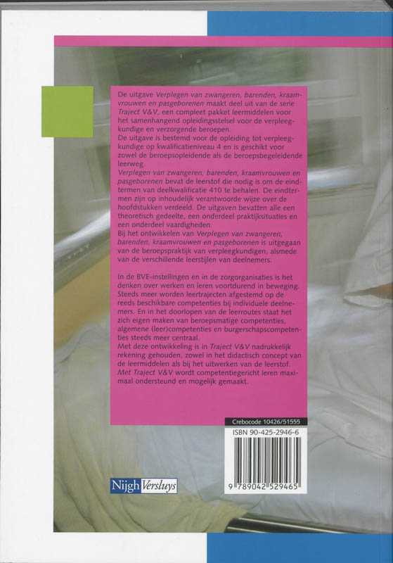 Achterkant van Leerboek