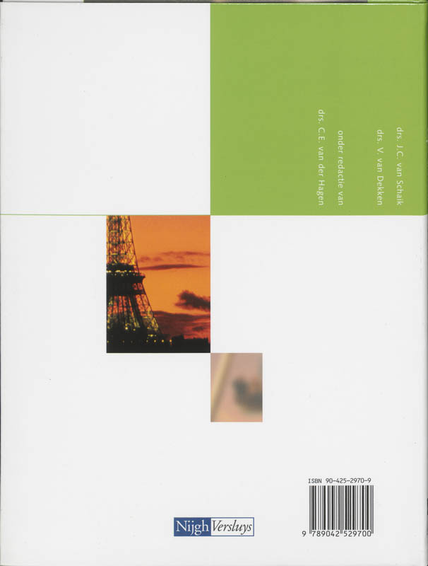 Achterkant van Tekstboek