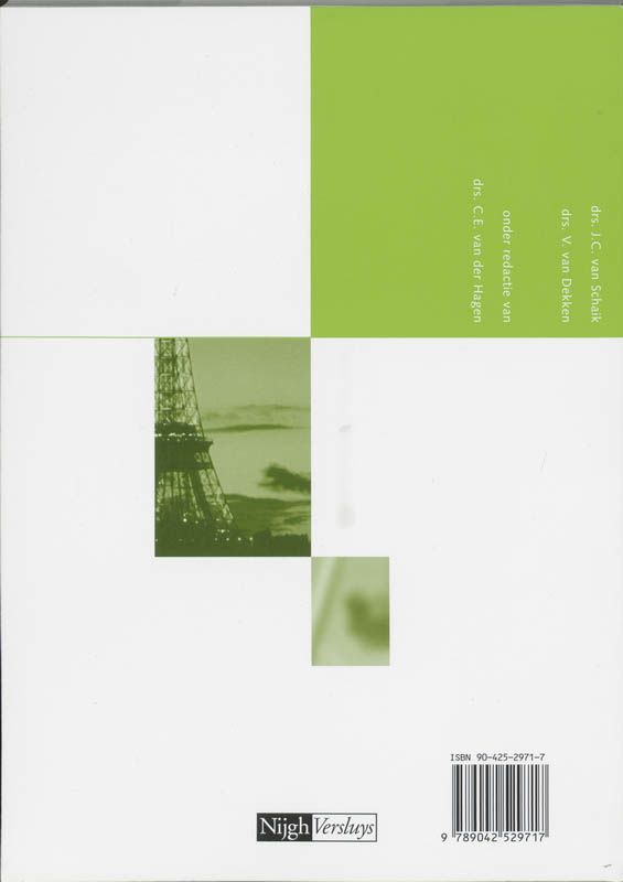 Achterkant van Werkboek