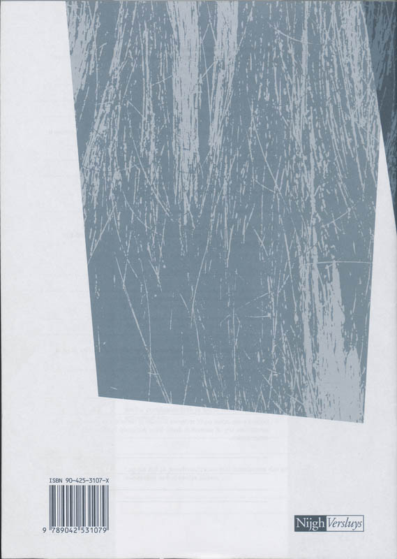 Achterkant van werkboek