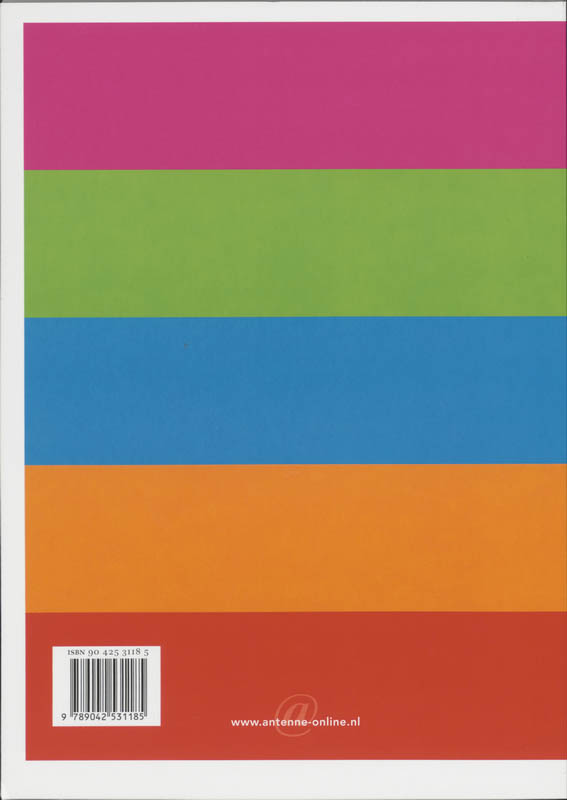 Achterkant van Leerwerkboek