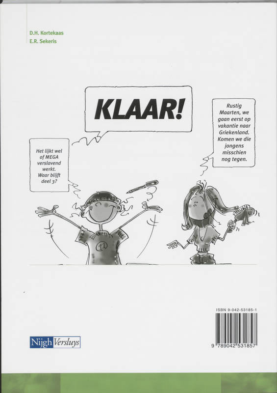 Achterkant van Leerwerkboek