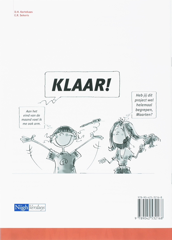 Achterkant van Leerwerkboek