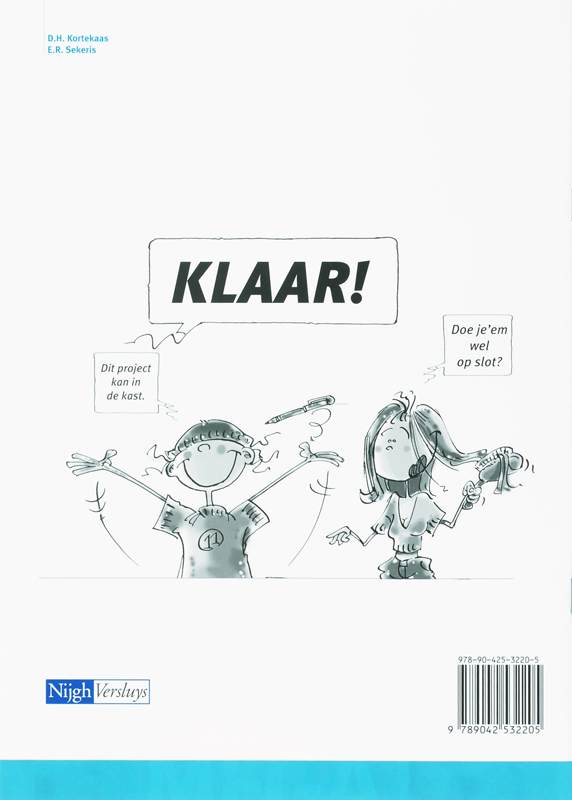 Achterkant van Leerwerkboek