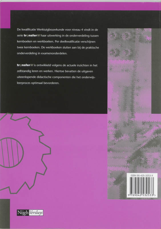 Achterkant van Werkboek
