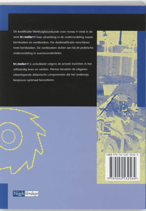 Achterkant van Kernboek