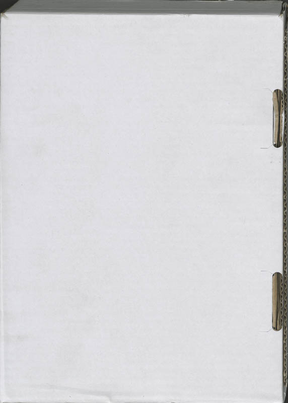 Achterkant van Werkboek