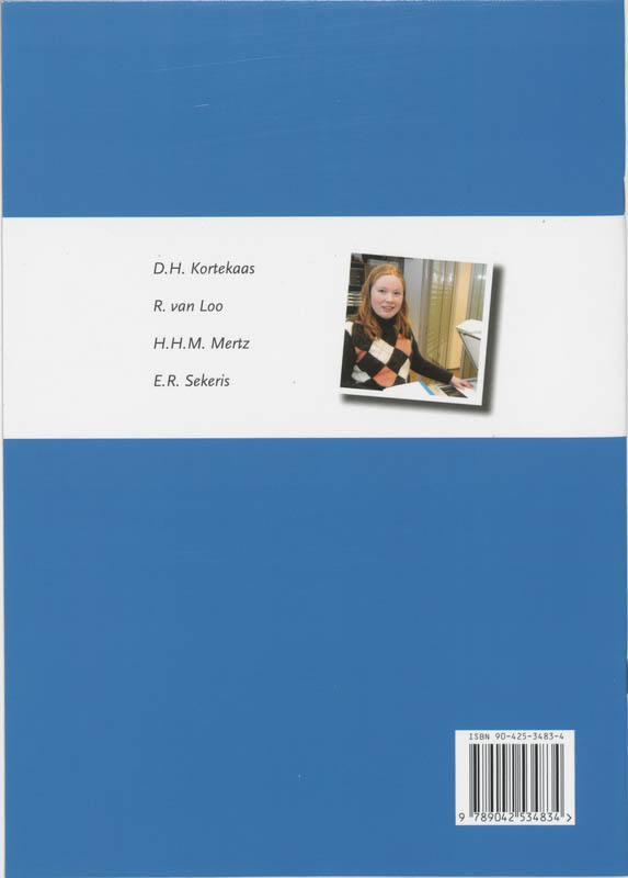 Achterkant van Leerwerkschrift