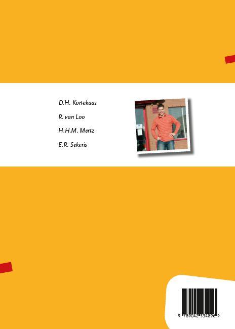 Achterkant van leerwerkschrift rondkomen