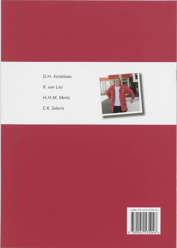 Achterkant van Leerwerkboek Milieu