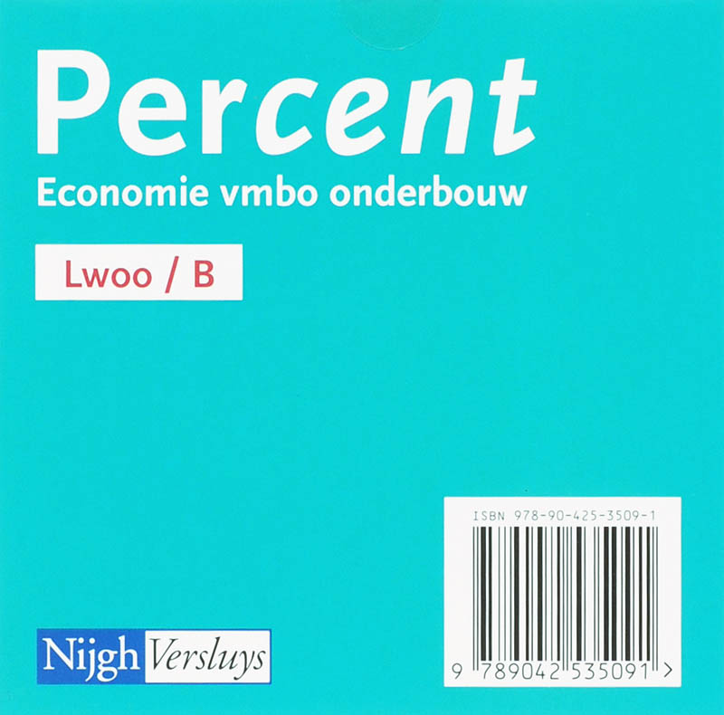 Achterkant van individuele licentie