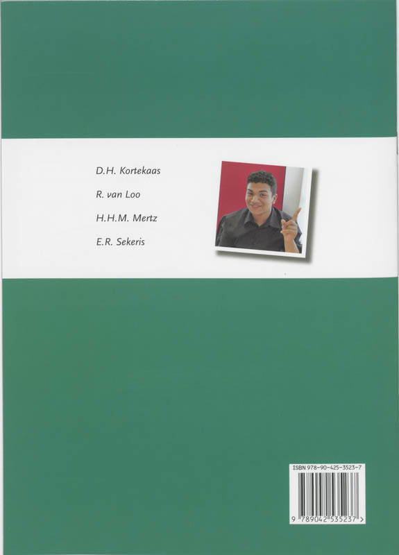 Achterkant van Leerwerkschrift