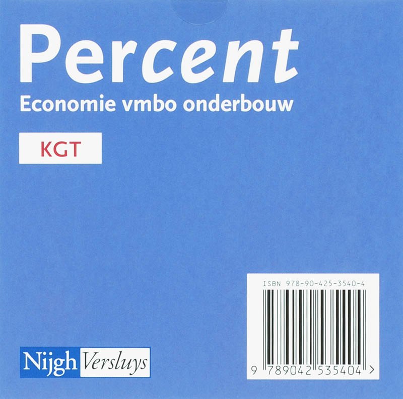 Achterkant van individuele licentie