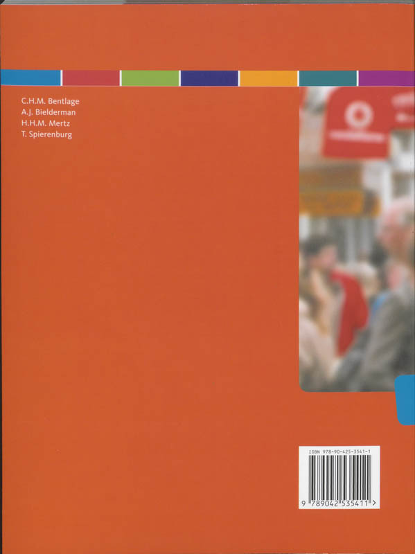 Achterkant van Tekstboek