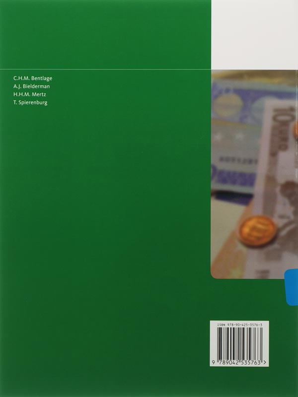 Achterkant van Tekstboek