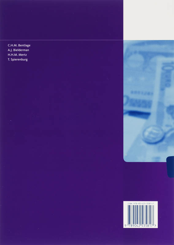 Achterkant van Werkboek