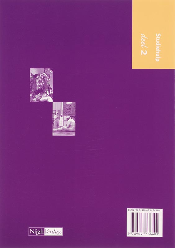 Achterkant van Studiehulp