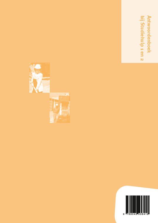 Achterkant van Antwoordenboek