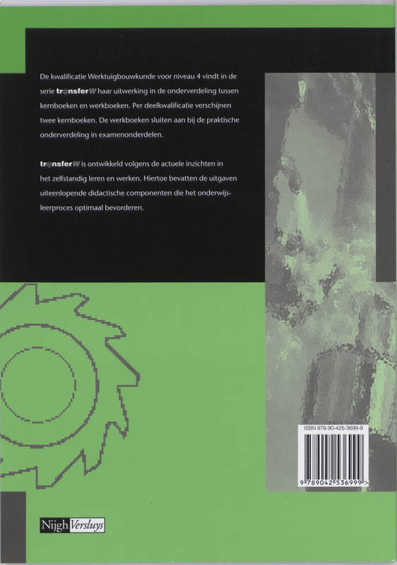 Achterkant van Werkboek