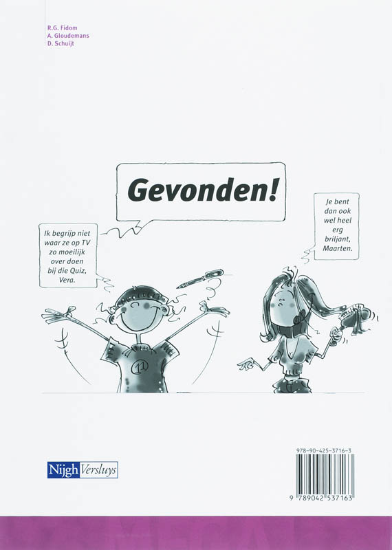 Achterkant van Informatieboek