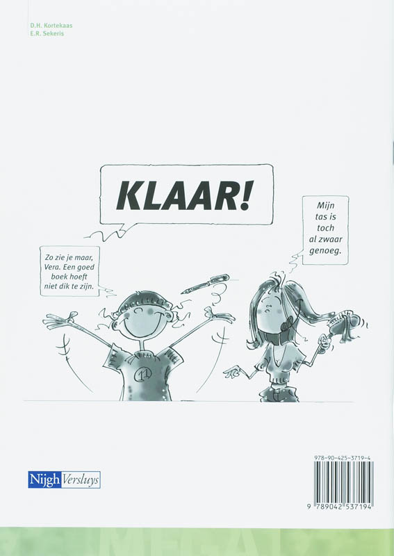 Achterkant van Katern 01 De Gouden Eeuw