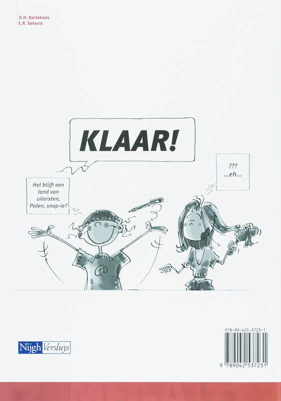 Achterkant van Katern 03 de Europese Unie