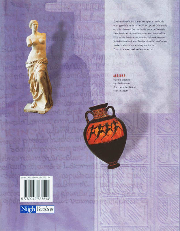 Achterkant van Handboek A