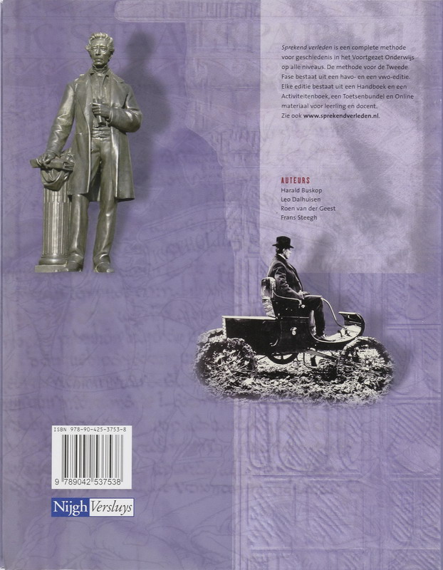 Achterkant van Handboek B