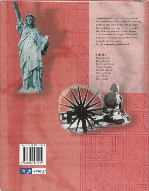 Achterkant van Tekstboek