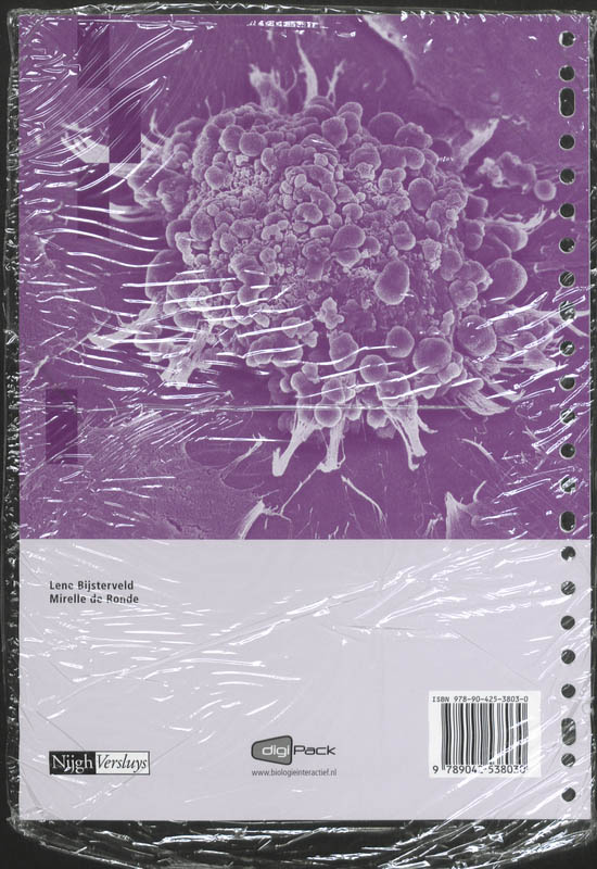 Achterkant van Werkboek Leerjaar 3/4