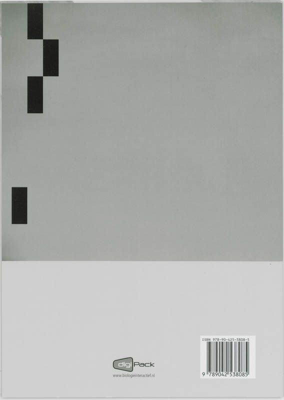Achterkant van Antwoordenboek Leerjaar 3/4
