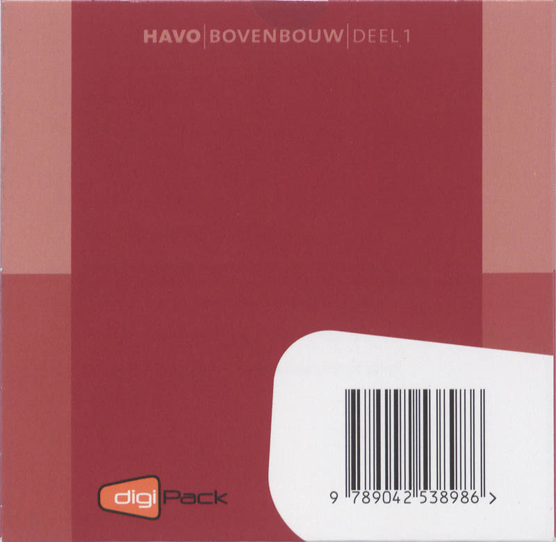 Achterkant van Werkboek