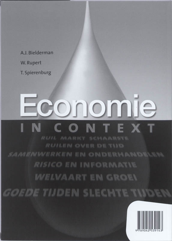 Achterkant van antwoordenboek