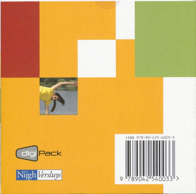 Achterkant van DigiPack