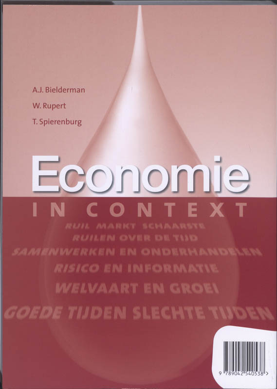 Achterkant van Opdrachtenboek
