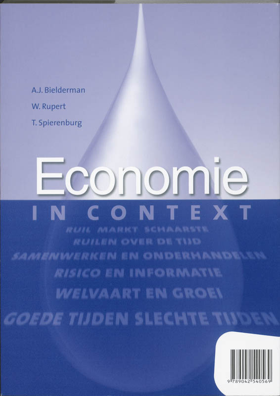 Achterkant van Opdrachtenboek