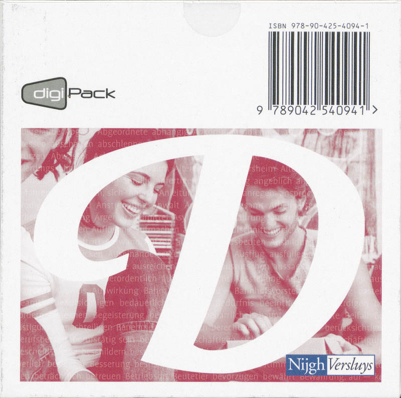 Achterkant van digiPack