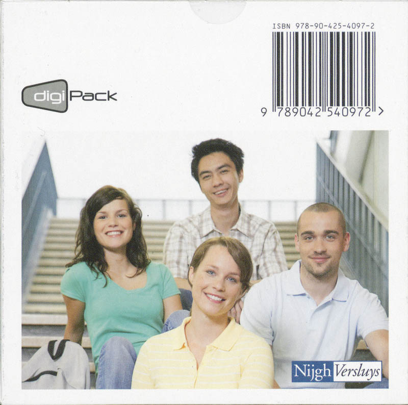 Achterkant van digiPack