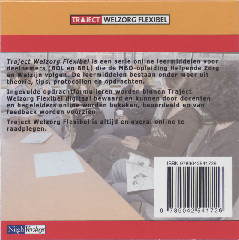 Achterkant van digipack