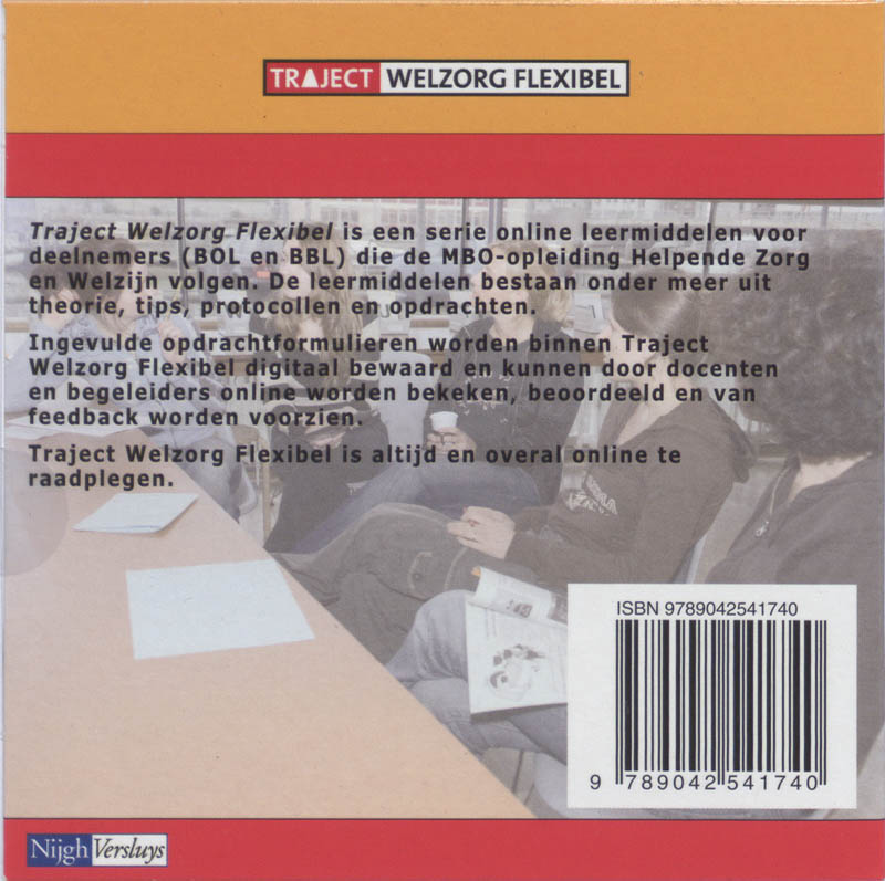 Achterkant van digipack