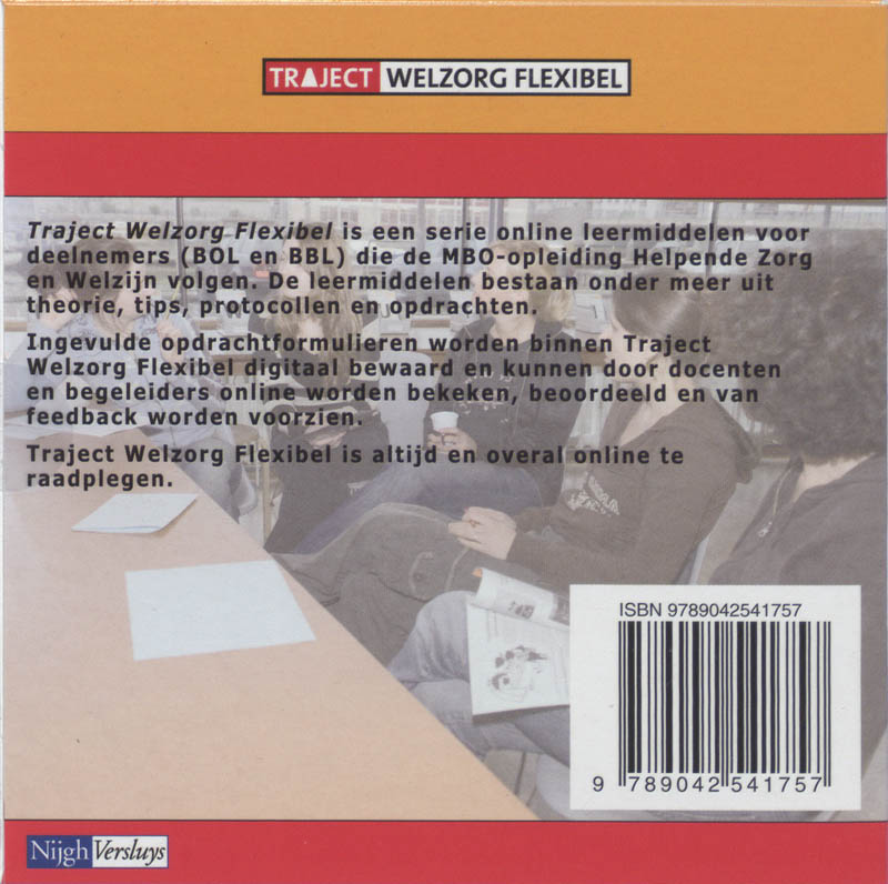 Achterkant van digipack