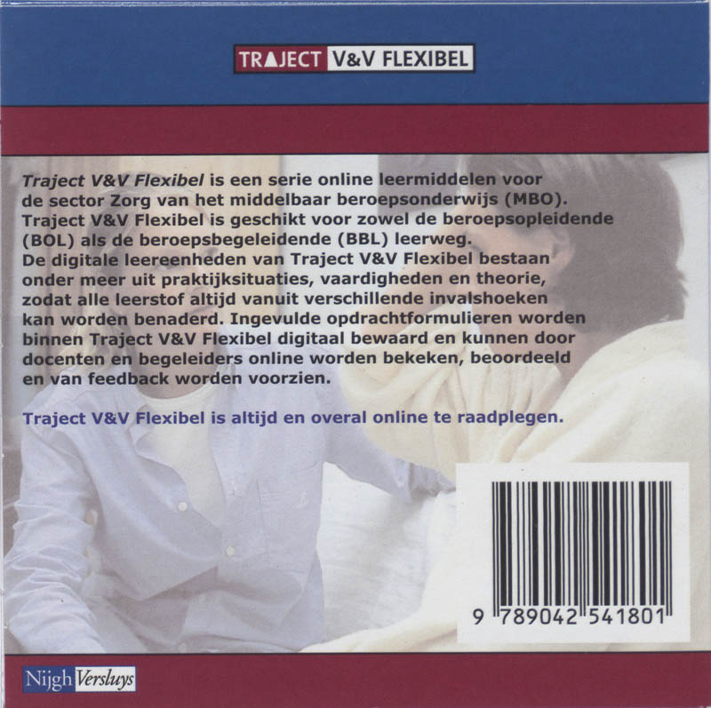 Achterkant van digipack