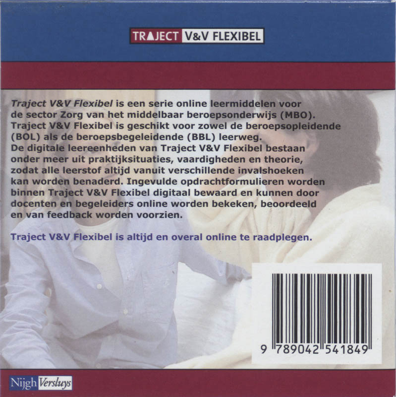 Achterkant van digipack