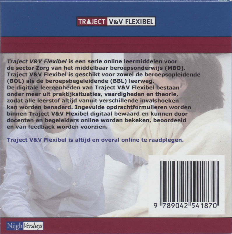 Achterkant van digipack