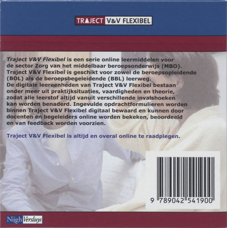 Achterkant van digipack